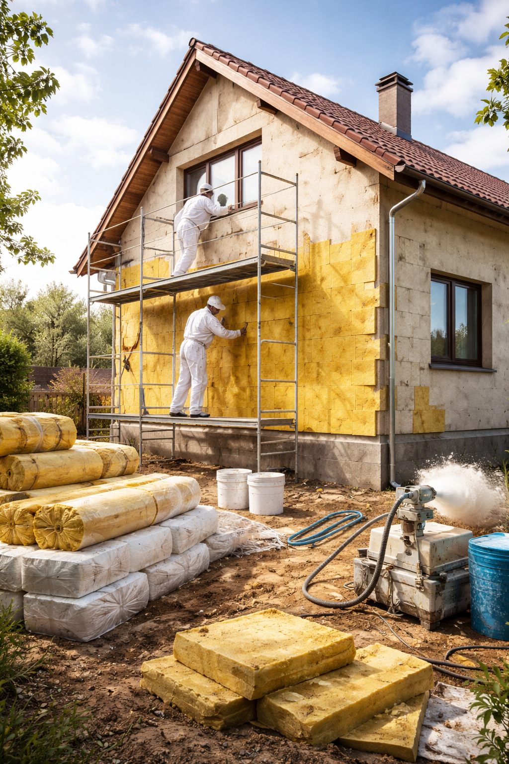 Профессиональное утепление домов в Чебоксарах — тепло, надежность, экономия